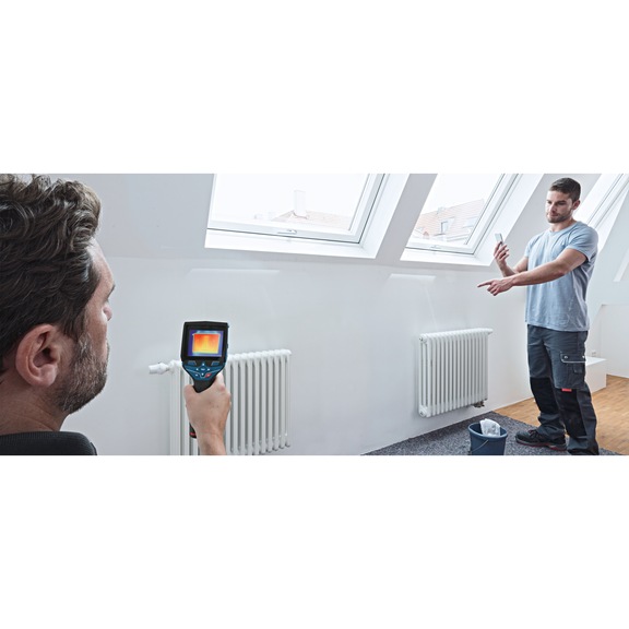 Caméra Thermique Bosch GTC 12V-450-13 - Résolution 256x192 Px, -20°C à +450°C, Double Alimentation | Idéale Chantiers Et Professionnels - 8
