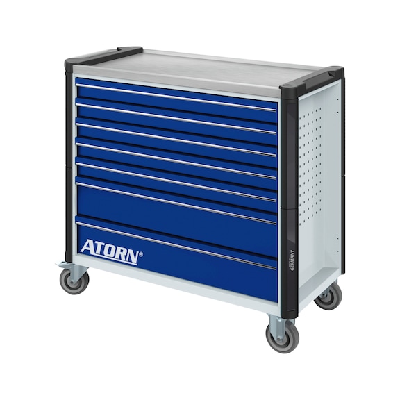 XXL tool trolley with single-drawer pull-out block