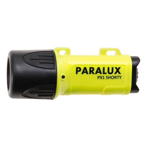 PARALUX zaklantaarn PX1 SHORTY 2AA LED met batterijen - Veiligheidslamp PARALUX PX1 SHORTY