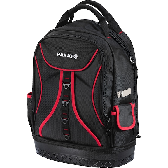 PARAT Nylon Werkzeugrucksack Back Pack - Werkzeug Rucksack mit Laptop-Fach und gepolsterter Rückwand