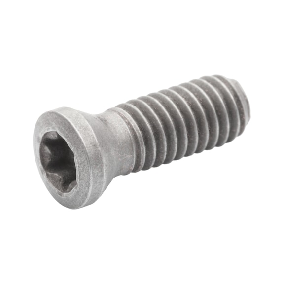 Clamping screw for indexable inserts