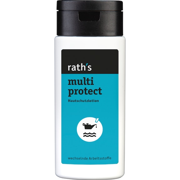 Crème de protection pour la peau RATHS multi protect flacon de 125 ml - lotion multi-protection de la peau