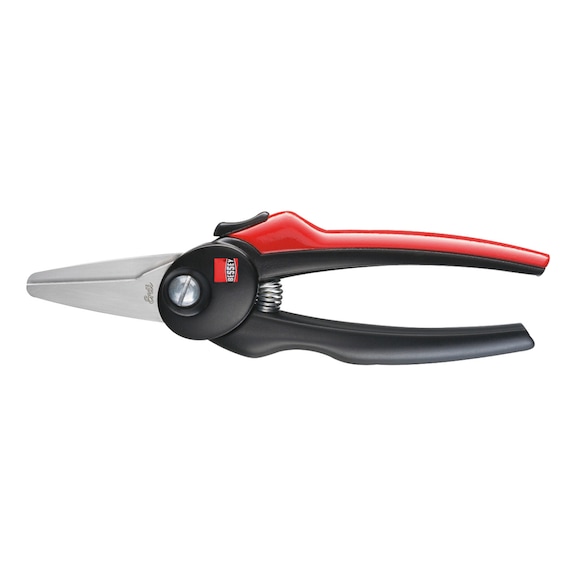 All-purpose shears, straight, 190 mm, with lock