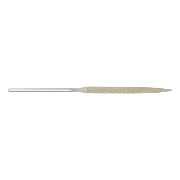 Diamantový jehlový pilník PFERD, vel. zrn D 126, nožový - Diamantový jehlový pilník, nožový
