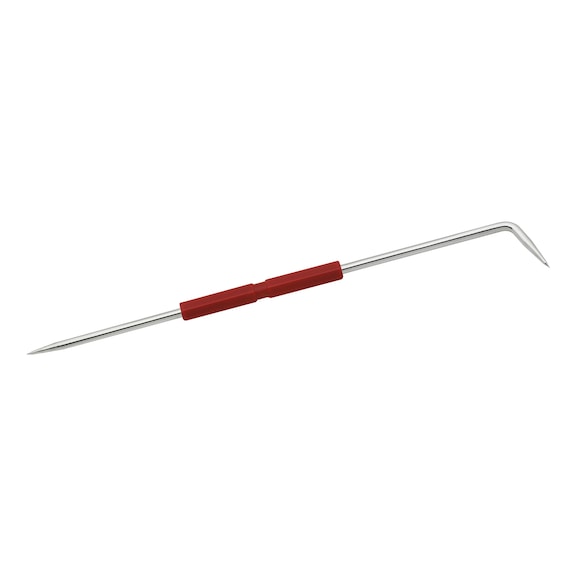 Scriber with straight and bent tip
