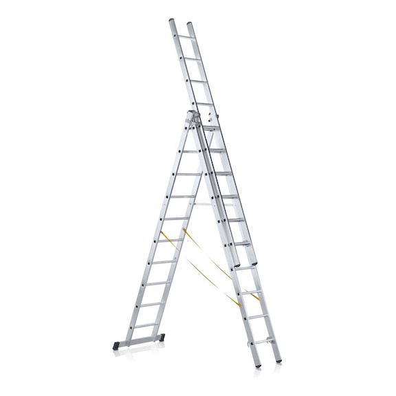 ZARGES multi-purpose ladder, 3 parts, 3x10 rungs, 6.90 m - Skymaster X multi-purpose ladder
