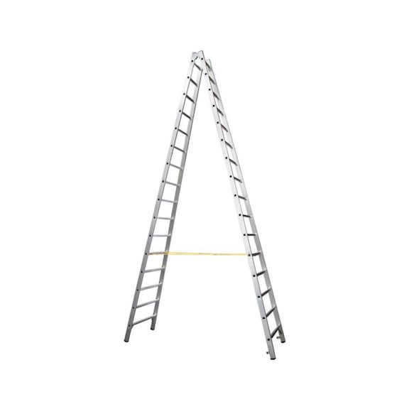 Zarges step ladder with rungs, double-sided access 40316, 5.65 m - Basamaklı portatif merdiven