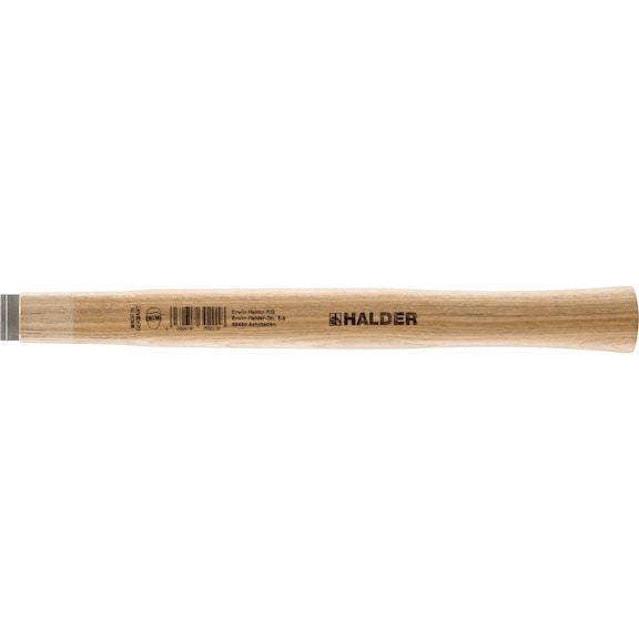 HALDER 山胡桃木备用手柄，用于 SUPERCRAFT 40 mm 至 50 mm 的锤子 - 山核桃木备用锤柄