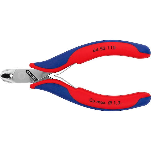 End-cutting nippers for electronics
