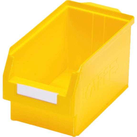 RASTERPLAN nyitott tárolódobozok, méret: 3, 350x200x200 mm, sárga - Nyitott tárolódoboz