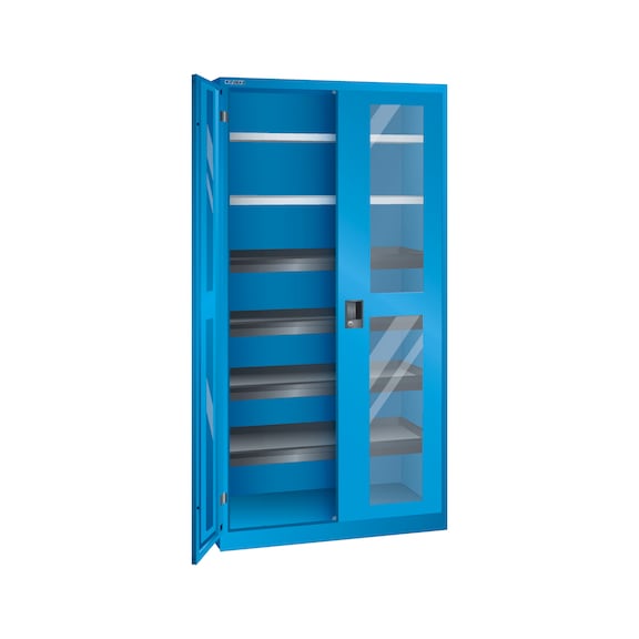 LISTA szárnyas ajtós szekrény (SzéxMéxMa) 1000x580x1950 mm, CODE Lock R5012 - Szárnyas ajtós szekrények