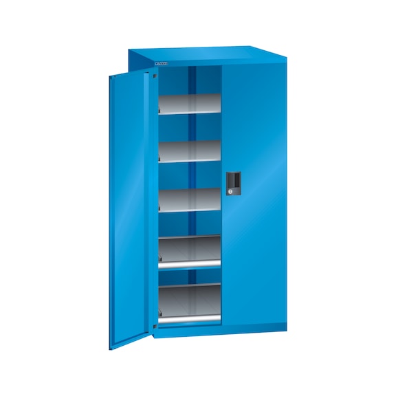 LISTA armoire tiroirs ac 3 étagères 36x36E 717 x 753 x 1450 mm verr. CODE R5012 - Armoires à tiroirs