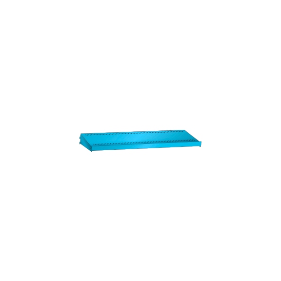 LISTA verstelbaar legbord gesleufd (BxD) 2000x350&nbsp;mm R5012 - Verstelbaar legbord