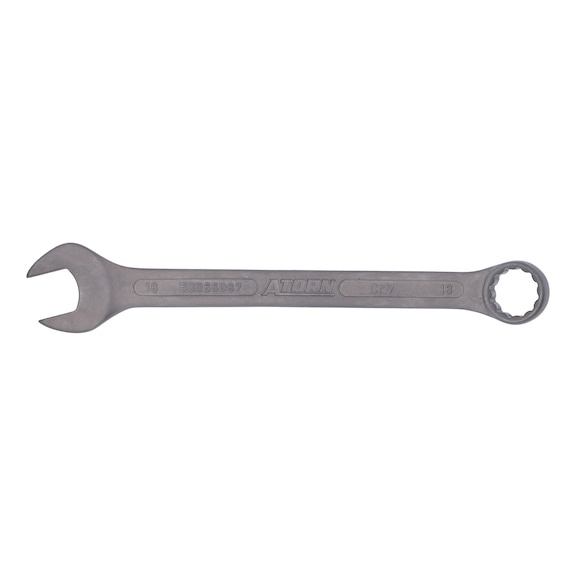 ATORN combination wrench 18 mm DIN 3113 A - Combination wrench (DIN 3113 A) with special coating