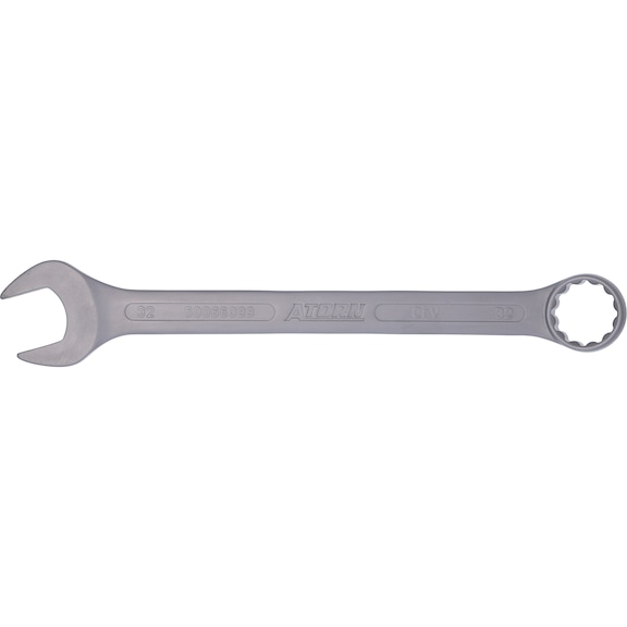ATORN combination wrench 32 mm DIN 3113 A - Combination wrench (DIN 3113 A) with special coating