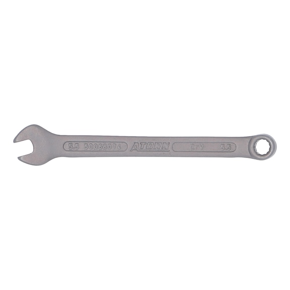Kombinovaný klíč ATORN, 5,5 mm, DIN 3113 A - Kombinovaný klíč (DIN 3113 A) se speciálním povlakem