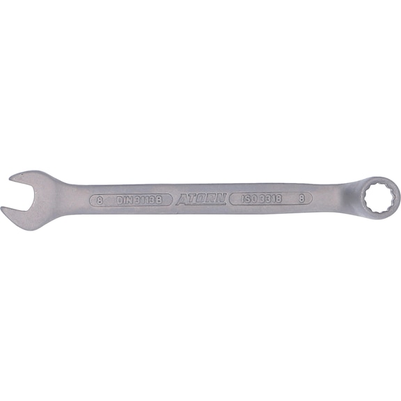Kombinovaný klíč ATORN, 8 mm, DIN 3113 B - Kombinovaný klíč (DIN 3113 B)