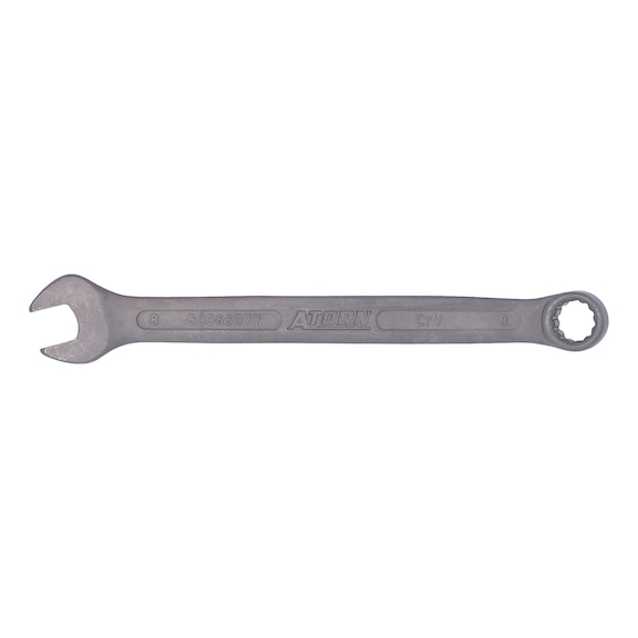 ATORN combination wrench 8 mm DIN 3113 A - Combination wrench (DIN 3113 A) with special coating