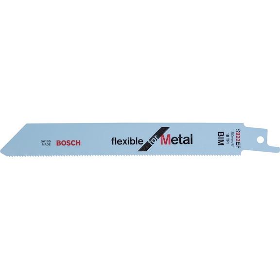 hojas de sierra de vaivén bimetal S 922 EF Flexible para metal