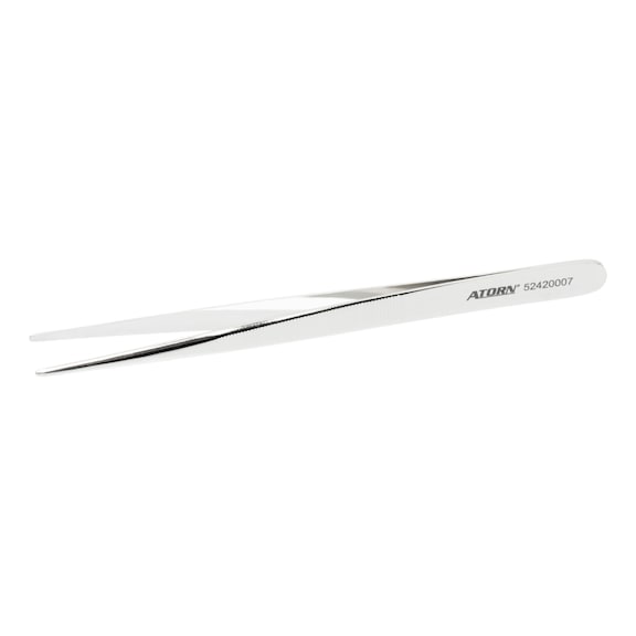 All-round tweezers with grooved gripper ends