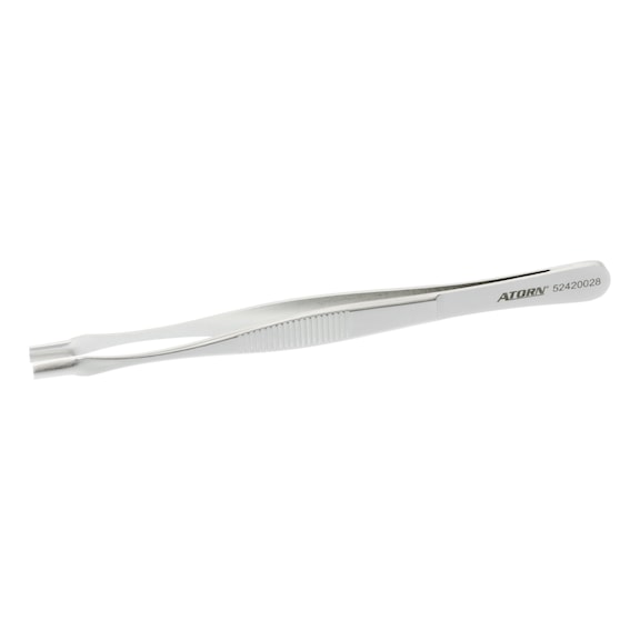 Precision placement tweezers for electronic components