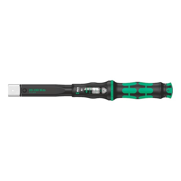 Click-Torque torque wrench for plug-in tools