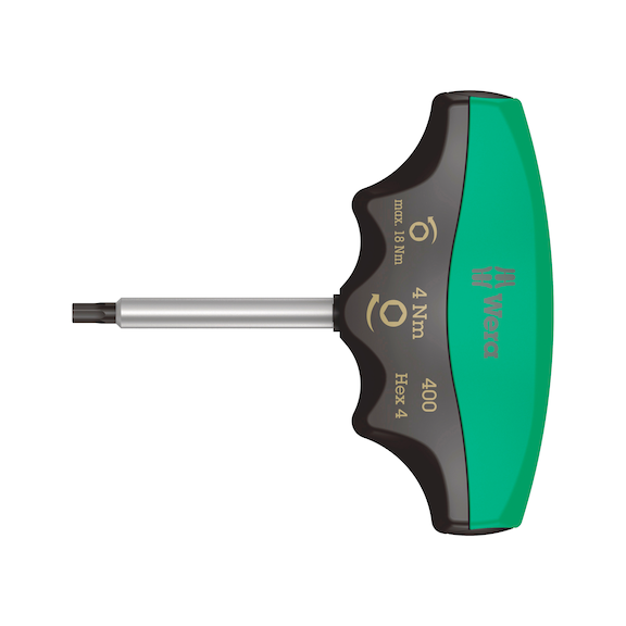 Drehmoment-Indikator mit Quergriff, Sechskant 4 oder 5 mm - 1