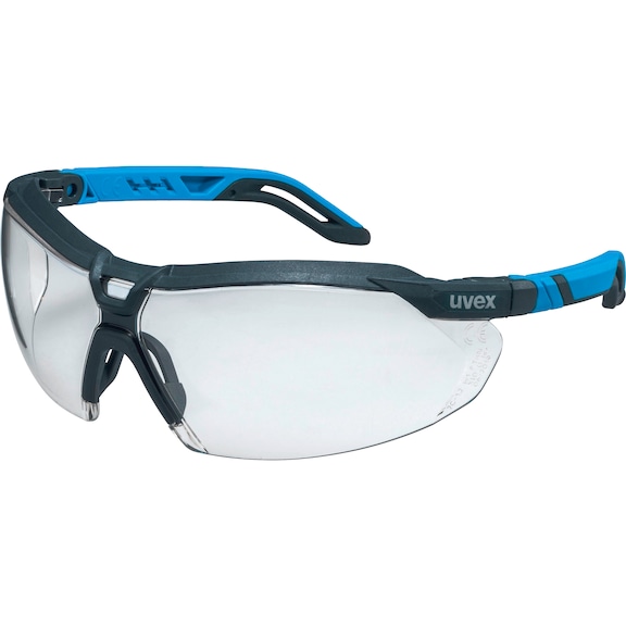 Safety goggles with frame
