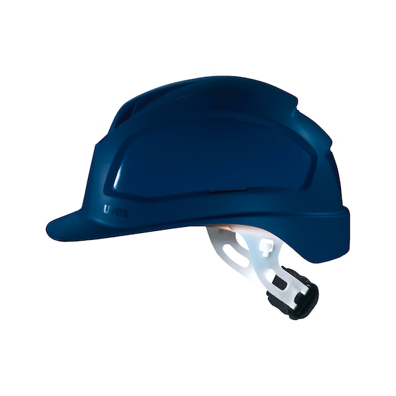 UVEX 电工安全帽 pheos E-WR，蓝色 - 电工硬衬工作帽