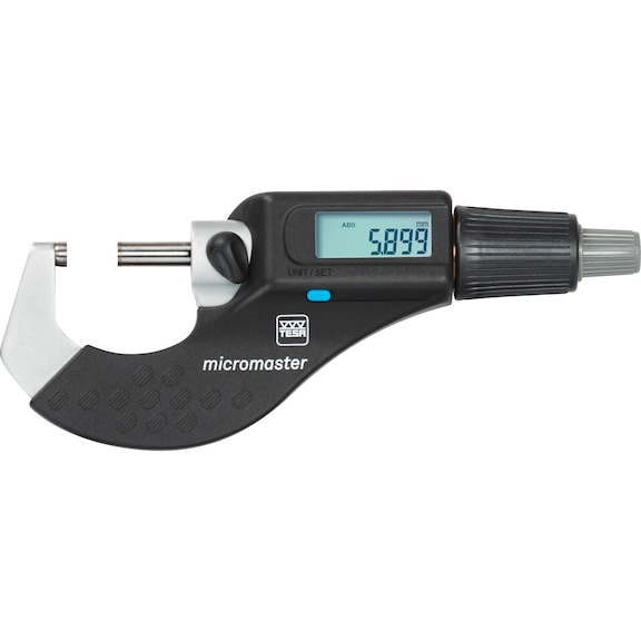 Micromètre TESA MICROMASTER 0-30 mm, A0,001 mm, sans sortie données, en coffret - Micromètre électronique