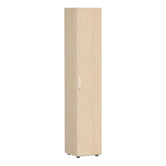 Hinged door cabinet with Support feet 400x420 maple/maple - Hinged-door cabinet with support feet, 1-leaf