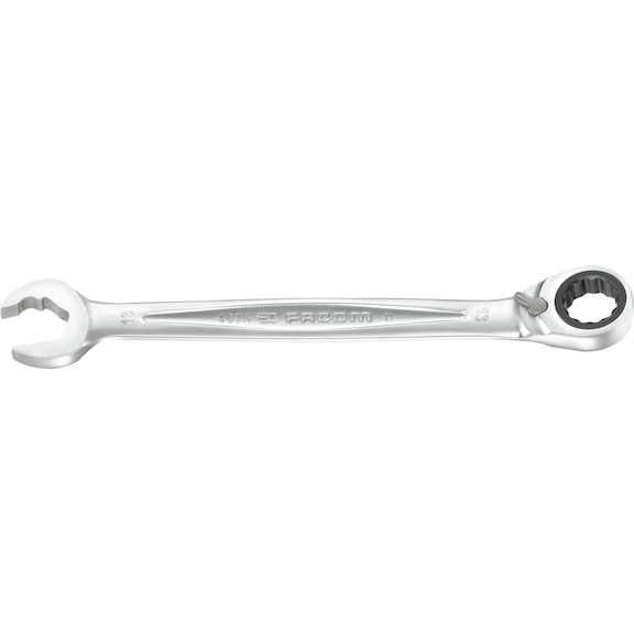 Double ratchet combination wrench