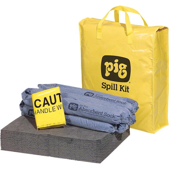 PIG Universal KIT220 emergency kit, absorbs up to 35 litres - Universal KIT 220 emergency kit bag