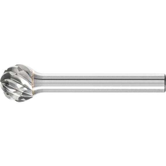 PFERD 硬质合金磨头，KUD 0807/6 钢 - 硬质合金磨头套件，带钢齿