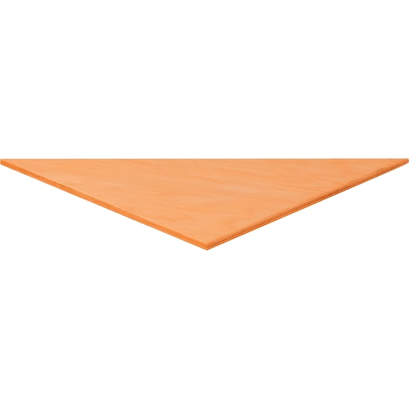ANKE afdekpaneel, driehoekig voor ANKE groepswerkbank 302 VG - Afdekpaneel