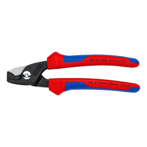 Cable cutters Stepcut with PVC-dipped, 2-component or VDE grip covers