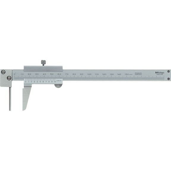MITUTOYO pipe calipers vernier scale 0–150 mm 0.05 mm metric - Pipe calipers