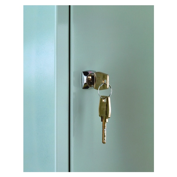 每道门的圆筒锁需额外付费，包含 2 把钥匙 - 每道门的圆筒锁需额外付费