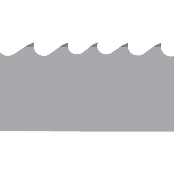 ORION lame de scie à ruban bimétal UNI dent combinée 15° M51 54 x 1,6mm 1/x 1,3 - Lames de scie à ruban, en vrac type UNI MAX S, dent combinée 15° M51