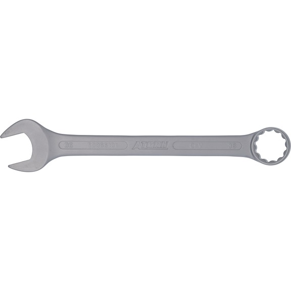 ATORN combination wrench 36 mm DIN 3113 A - Combination wrench (DIN 3113 A) with special coating