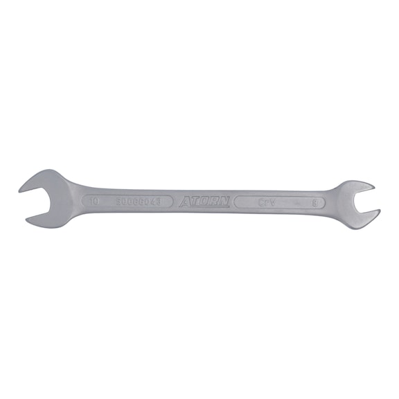 ATORN dvostrani viljuškasti ključ 8 x 10 mm DIN 3110 - Double open-end wrench with special coating