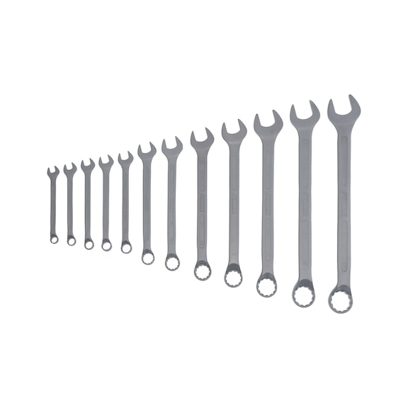 Combination wrench sets (DIN 3113 B) special surface
