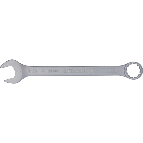 ATORN combination wrench 23 mm DIN 3113 A - Combination wrench (DIN 3113 A) with special coating