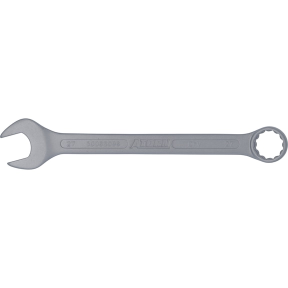 ATORN combination wrench 27 mm DIN 3113 A - Combination wrench (DIN 3113 A) with special coating