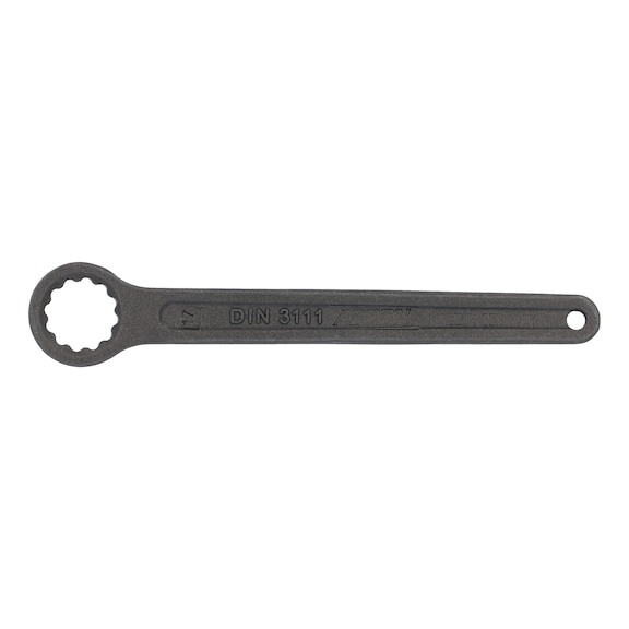 ATORN düz tek halkalı anahtar, 14 mm, DIN 3111 - Tek halkalı anahtar, DIN 3111