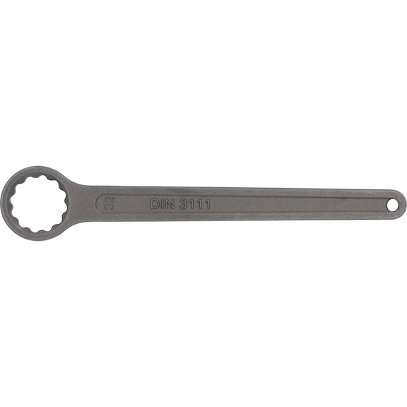 Jednostranný přímý otevřený klíč ATORN, 26 mm, DIN 3111 - Jednostranný očkový klíč, DIN 3111