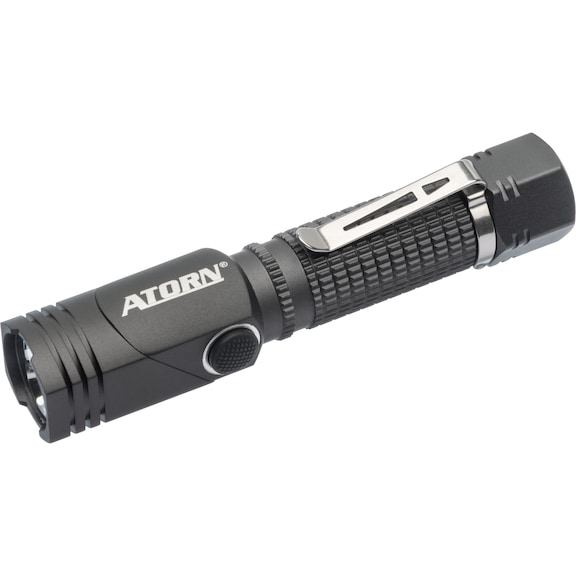 Lámpara de inspección ATORN LED/UV con pilas - Lámpara de inspección LED con lámpara de prueba UV adicional