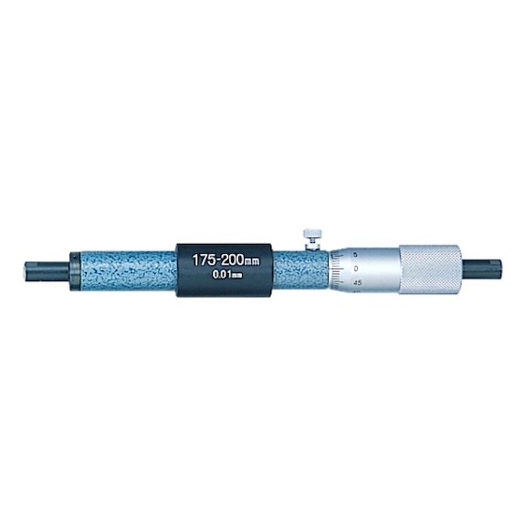 MITUTOYO Micromètre int., forme tube, 175–200mm, surfaces de mesure en carbure - Micromètre intérieur en forme de tube