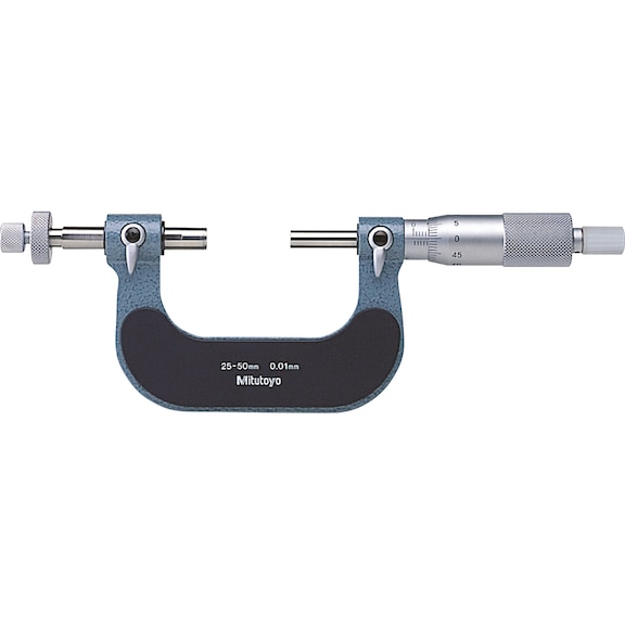 Micromètre extérieur MITUTOYO à roue dentée 0–25 mm - Micromètre à engrenage