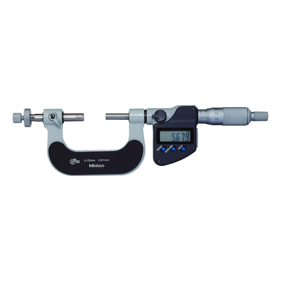 MITUTOYO micromètre numérique à dents d'engrenage IP65 25–50 mm Digimatic - Micromètre électronique